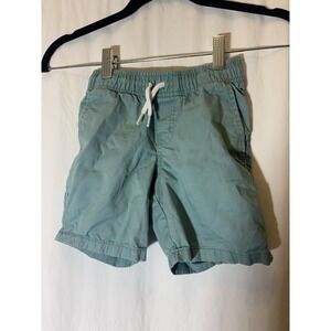 Cat & Jack‎ Boys Shorts Flexible Drawstring Turquoise Size XS 4/5 W56
